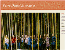 Tablet Screenshot of perrydentalassociates.net